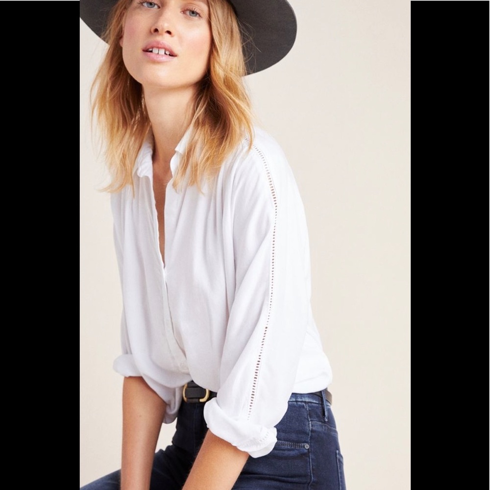 Anthropologie Cloth & Stone button-down